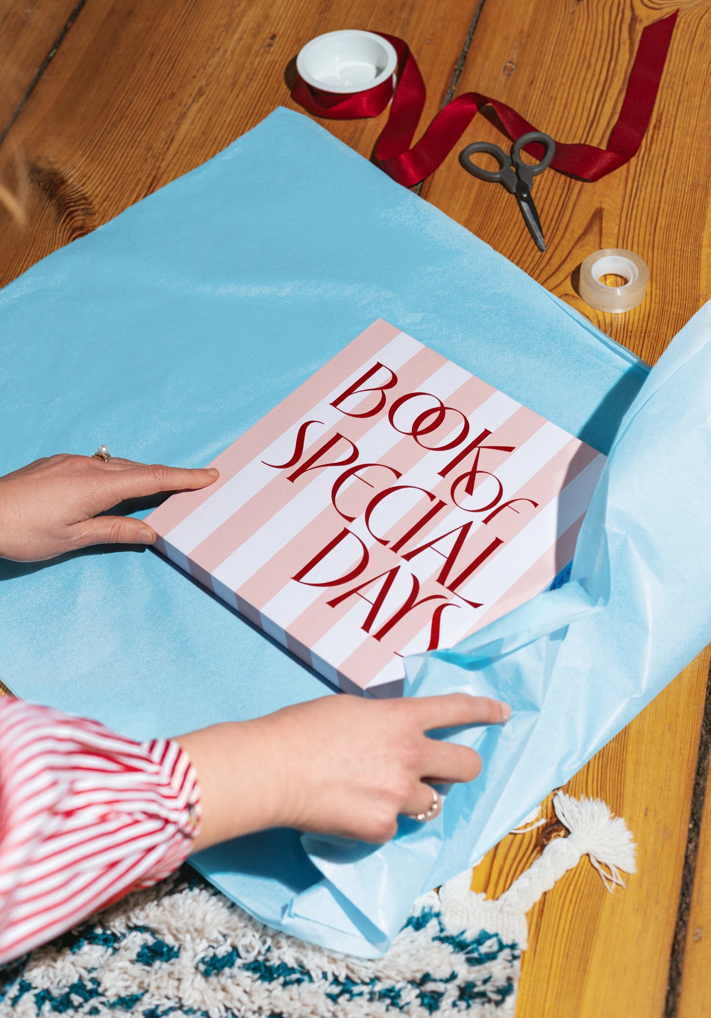Book of Special Days Golden Garden being gifted – a lasting memory book for weddings and new babies