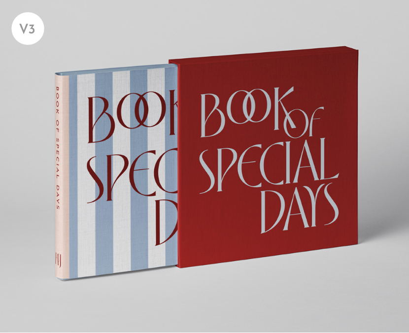 Book of Special Days - Classic Stripe